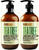 Tea Tree Oil Shampoo and Conditioner Set - Sulfate and Paraben Free Treatment for Oily Hair and to Help Reduce Your Itchy and Dry Scalp - Healthy Ant