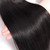 Subella Brazilian Straight Hair 3 Bundles with Closure Grade 10A Unprocessed Brazilian Virgin Human Hair Bundles with Closure Natural Black Color (22