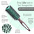 MINT Eco-Friendly Boar Bristle Round Brush for Blow Drying | Durable Blowout Styling for All Hair Types | Ceramic Round Brush with Hand-Crafted Woode
