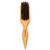 GranNaturals Boar Bristle Slick Back Hair Brush for Sleek Ponytail Bun & Smoothing Baby Hairs, Flyaways, Edge Control - Backcombing & Teasing Hairbru