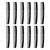 Allegro Combs 415 All Purpose Hair Combs Hair Styling combs Black Combs 12 Pcs.