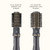 INFINITIPRO BY CONAIR Hot Air Styling Brush Set with 2-Inch and 1.5-Inch Bristles