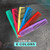 QITIMIR Colorful Hair Comb Set 6 Colors in Pack, Hair Combs For Women and Men and Kids, Detangler Comb, Wide Tooth Combs, Ideal For Cutting, Red, Blu