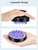 HEETA Scalp Massager Hair Growth 2-Pack, Soft Silicone Scalp Scrubber Shampoo Brush for Exfoliation Dandruff Removal Head Massage Stress Relax, Wet &