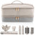 Adworte Travel Carrying Case for Hair Dryer Shark Flexstyle FlexFusion Airwrap Brush Double-Layer Hair Accessories Tools Storage Bag for Revlon Haird