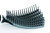Premium Tangle Buster Brush  Soft Nylon Travel-Friendly Bristles  Long Durable Rubber Handle  Ideal for Wet and Dry Hair & Easy Grooming, Black Co