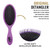 Wet Brush Detangling Hair Brush - Purple - 2 Pack Detangler - Comb for Women, Men & Kids - Wet or Dry  Removes Knots and Tangles, Best for Natural,
