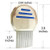2 Pcs Stainless Steel Lice & Dandruff Comb,Fine Tooth Comb