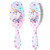 Unicorn Hair Brush for Toddlers - Suitable for Dry & Wet, Curly, Thick & All Hair Types, Perfect for Girls and Kids