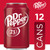 Dr Pepper Soda, 12 fl oz cans, 12 pack