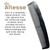 Altesse 11301 Horn Comb Wide Tooth Comb and Fine Tooth Comb with Smooth Rounded Teeth for Thick or Thin Hair. Antistatic Mini Comb Hair Comb for Men