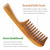 Breezelike Hair Comb for Curly Hair - Breezelike Wide Tooth Sandalwood Comb - 8" Big Size No Static Natural Wooden Detangling Comb for Women and Men