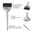 3 Pieces Hair Color Tool Set - Brush Kit for Salon & DIY Hair Coloring (Silver, Rose Gold, Gold)