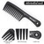 BEAYUNG 2PCS Large Wide Tooth Comb, Shower Combs, Hair comb for wet curly hair, Durable Hair Brush for Best Styling and Professional Hair Care(1Black