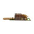 Bass Brushes Small Oval Bamboo Brush, 1 EA