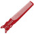 YS Park 209 Barber Comb - Red