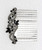 Faship Gorgeous Black Small Floral Hair Comb