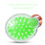 Vinerstar Manual Scalp Massagers Brush,Scalp Massaging Shampoo Brush SCMPUI01GN Green