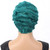 Sheila Beauty Short Wigs for Black Women Finger Wave Wig Blue Green Pixie Cut Curly Wig for Women Natural Looking Short Hair Wig Wavy Synthetic Hair