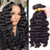 15A Human Hair Bundles 12 14 16 Inch Loose Wave Bundles Human Hair 100% Unprocessed Brazilian Virgin Hair 3 Bundles Double Weft Hair Extensions for B