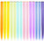 MOSCSMDY 14PCS 20''Rainbow Wig Pieces Multi-Colors Clip in Colored Hair Extensions Party Highlights Hair Accessories Extensions for Girls Women(Candy