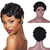 Short Curly Black Cute Synthetic Nuna Wig Real Retro African Afro Hair For Black Women Curly Short Female Wig Natural Looking