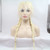 xiweiya 613# Blonde Braided Wig Long Honey Blonde Double Dutch Braid Lace Front Wig with Baby Hairs Golden Braids Heat Resistant Fiber Hair Middle Pa