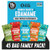 The Only Bean High Protein Snacks, Healthy Office Snacks, Healthy Snacks for Adults and Kids for Lunch, Vegan, Low Carb & Gluten Free - Edamame Beans