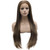 MX angel Long Brown Blonde Mix Hand Tied Synthetic Wig Lace Front Natural Heat Friendly Wig