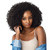 Sensationnel Curls Kinksandco Half Wig - The Rule Breaker Instant Weave Drawstring Cap for Natural 3C to 4C Hair Textures (F1B/30)
