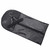 Hair Extensions Storage Bag with Hair Extensions Hanger Portable Wig Storage Bag Dust-proof Wig Bag (Black)