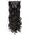 OneDor® 20" Curly Full Head Clip in Synthetic Hair Extensions 7pcs 140g (6#-Medium Chestnut Brown)