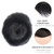 lumeng Toupee Mans Pieces and Hair System 100% Human Hair Mens Hairpiece Male Unit Mono Lace With Npu Around Lace Base Replacement 7x9 Inch 1B Off Bl