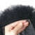 lumeng Afro Curly Toupee Male Hair Unit 100% Human Hair Wigs for Black Men Replacement Systems 8x10 inch PU Base 4MM Curly Mans Wigs1B Off Black Colo