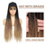 Yunkang Hat Wig for Women Baseball Cap with Braided Hair Attached 24inch long Synthetic Ombre Box Braid Wig Hat Adjustable Cap with black brown light