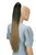 CAISHA 28" Extra Long Straight Ponytail Hairpiece Heat-resistant Synthetic Fibres Ombré Black Brown H115
