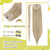 RUNATURE Human Hair Ponytail Extension Golden Blonde 14 Inch Ponytail Extensions Human Hair Light Blonde Highlighted Wrap Around Ponytail Human Hair
