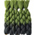 24inch Black to Olive Green Two Tone Ombre Color Synthetic Braiding Hair Extensions Jumbo Braids Hair Bulk 5packs/lot for Crochet Twist Box Braiding