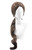 SpeedBeauty Women's Long Brown Cosplay Wig for Move Fiber Hair Wig