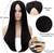 Kalyss 26 inches Women's Wig Long Straight Imported Synthetic Halloween Cosplay Costume Hair Wig