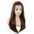 Meiyite Hair Straight Long 24inch Brown Blonde Mix Heavy Density Heat Resistant Realistic Synthetic Lace Front Wigs