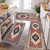 Pauwer Kitchen Mats for Floor 3 Piece Set Boho Non Slip Kitchen Rugs Washable Farmhouse Kitchen Floor Mats Thick Long Kitchen Throw Area Rug Carpet R