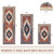 Pauwer Kitchen Mats for Floor 3 Piece Set Boho Non Slip Kitchen Rugs Washable Farmhouse Kitchen Floor Mats Thick Long Kitchen Throw Area Rug Carpet R