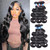 Panse Hair Body Wave Bundles Human Hair 3 Bundles (10 12 14 inches) 10A Brazilian Virgin Human Hair Body Wave Bundles Natural Color 100% Unprocessed