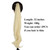 IMISSU Hair Extension Pony Tail Flexible Hair Ponytails Hairpieces (Blonde)