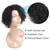 Brazilian Kinky Curly 10 Inch Human Hair Wigs for Black Women - Wear and Go Glueless Short Wig with Natural Color - 100% Human Hair