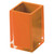 Gedy Rainbow Square Toothbrush Holder, Orange