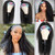 Eooma Curly Headband Wig Human Hair Wigs for Black Women 26 inch Briazilian Scarf Wig No Gel Glueless Remy Curly None Lace Front Wigs Human Hair