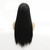 Greenmirr Black Lace Front Wigs 13x4 Lace Long Straight Heat Resistant Synthetic Lace Front Hair 26in