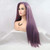 melody wig Mixed Purple Wig Long Silky Straight Wigs For Women Hair Synthetic Lace Front Wigs Heat Resistant Fiber Long Hair Wig Cosplay Part
